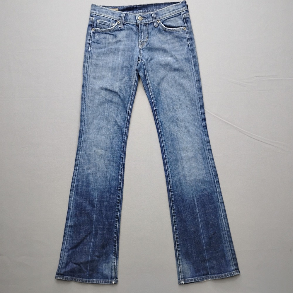 Citizens of Humanity Kelly 001 Low Waist Bootcut Jeans Blue Size 25